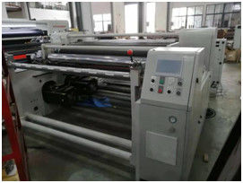1100 Tipe Roll Paper Mesin High Speed Slitting Rewinding sepenuhnya otomatis