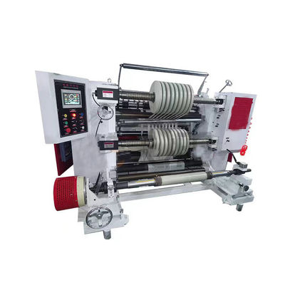 Max 1300mm Vertikal Mesin Pemotong Film Mesin Pemotong Film 200m/Min Untuk Film Kemasan