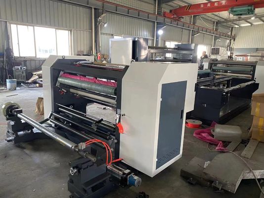 1500 × 2500 × 1500mm Mesin pemotong vertikal Mesin pemotong rewinder 20g hingga 300g / M2