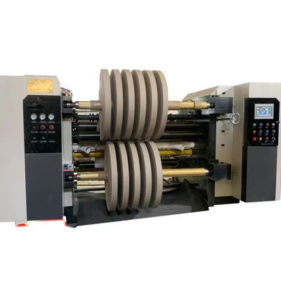 1100 Mesin Pemotong dan Rewinding Paper Film Mesin Pemotong Lontitudinal 200m/Min