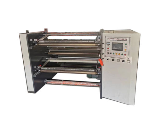 600mm Diameter Rewinding Large Paper Roll Slitter 200m/min Dengan Metode Pemotongan