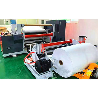 800 Tipe Aluminium Foil Khusus Rewinding And Slitting Machine Longitudinal Cutting Machine 200m/Min