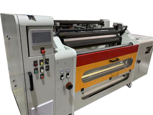 600mm Aluminium Foil Rewinder Mesin Pemotong Kertas Termal Otomatis 350m/min