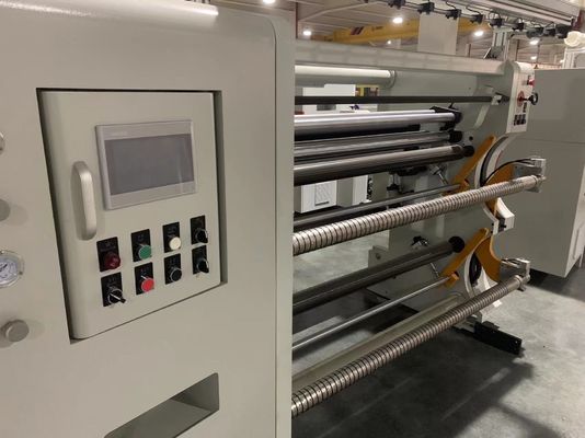 Heavy Duty High Speed Slitting Machine Center Surface Slitter Rewinder 4500KG