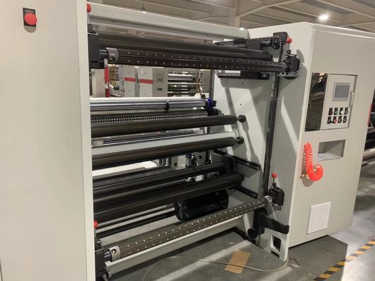 Mesin pemotong kertas kraft kecepatan tinggi dan kertas berlapis dengan diameter akhir maksimum 1000mm