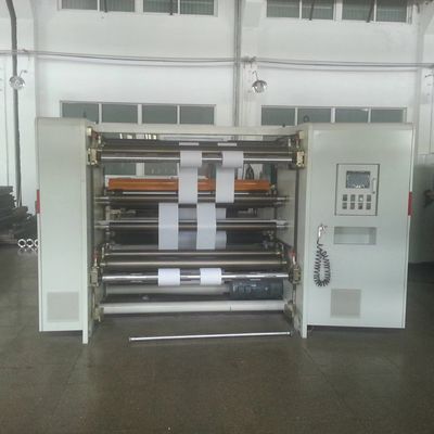 Mesin penggulungan kembali foil tiga motor otomatis Mesin penggulungan kembali kertas dan mesin pemotong