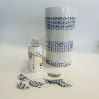 Film penyegelan foil aluminium untuk diameter segel 10-180mm 0,027-0,05mm