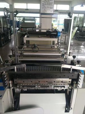 6KW Konsumsi daya Mesin pembuatan tas film yang dapat disesuaikan 220V/50Hz Untuk produksi