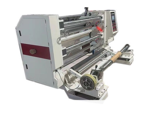 1300mm Label Slitter Rewinder Mesin Paper Slitting Rewinding Mesin presisi tinggi