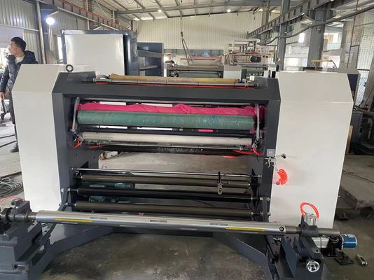 1300 Tipe Mesin pemotong vertikal kain non tenunan pemotong mesin rewinding sepenuhnya otomatis