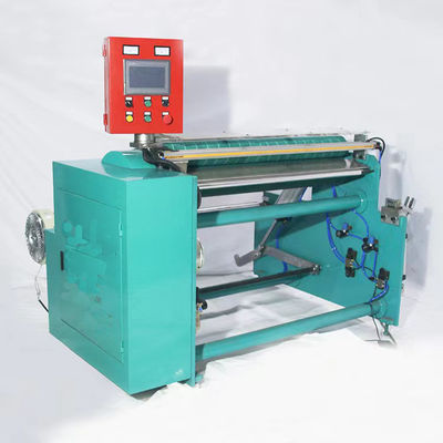 OD 600mm Small Roll Slitter Rewinder Rewinding And Slitting Machine 1300 x 1380 x 1600mm Mesin pemotong dan pemotong 1300 x 1380 x 1600mm