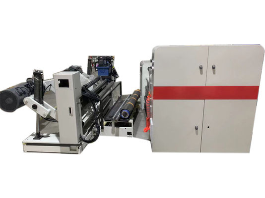 1200mm OD Mesin pemotong kertas Aluminium foil Rewinding Mesin 50HZ 380V