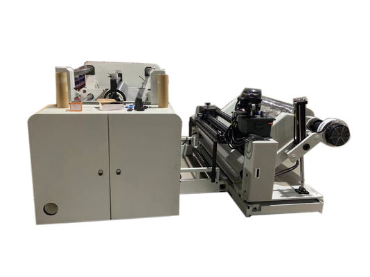 28KW Aluminium Rewinding Mesin pemotong kertas panas Mesin pemotong kertas rokok