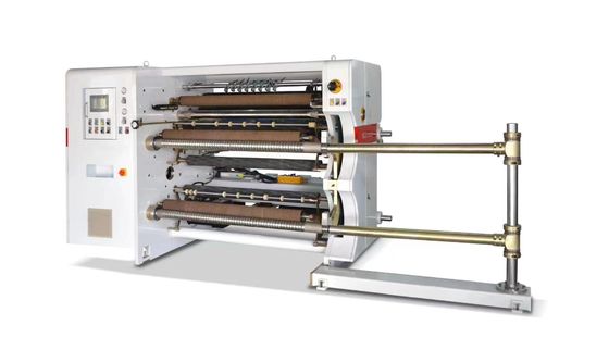 350m/Min Mesin pemotong kecepatan tinggi OPP Film Slitter Rewinder Presisi tinggi