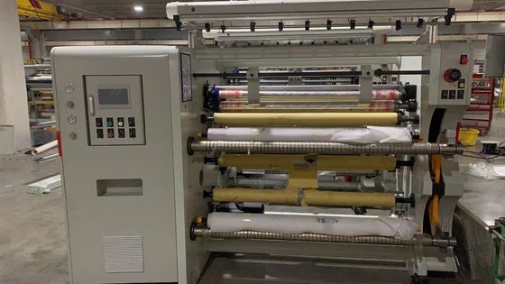 Mesin pemotong film tipis 3PH CPP Mesin pemotong film tipis Mother Roll 1300mm