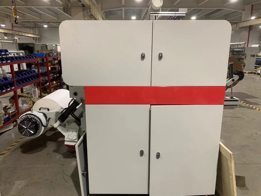 Mesin pemotong film PE kecepatan tinggi yang dikendalikan komputer 1300mm Label Paper Slitter Rewinder