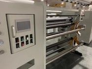 1300mm Web Paper Mesin High Speed Slitting Tiga Motor Surface Winding Mesin Slitting
