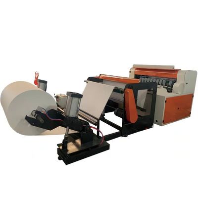 Mesin pemotong vertikal horisontal untuk kertas roll kertas kraft 1100mm dan kertas hamburger
