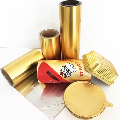 Film Penutup Foil Aluminium yang Disesuaikan Film Penutup Panas Untuk Tutup Cangkir Penutup Optimal Pada 180-250C
