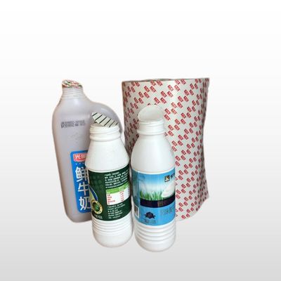 Film penyegelan foil aluminium pasteurisasi untuk substrat botol susu PP