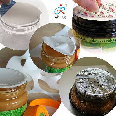 0.23mm Aluminium Foil Sealing Film dengan diameter segel 0,027-0,05mm untuk segel 10-180mm
