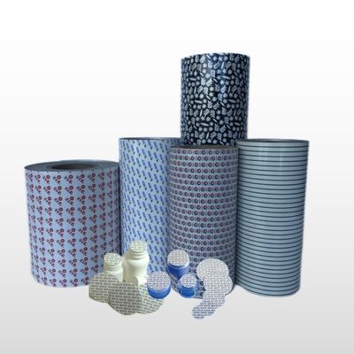 Plastic Backed Bottle Cap Sensing Gasket Pe Aluminium Foil Sealing Gasket untuk botol pestisida