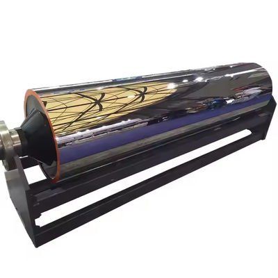 China Pabrik Kualitas Baik Chrome-dilapisi Cermin Polished Roller Baja Cocok untuk mesin cetak, mesin laminasi, mesin pelapis