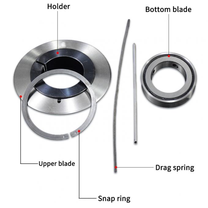Blade Pvc Edge Blade Blade Rotary Blades Mesin Pemotong Pipa Kertas Pita Perekat Mesin Pemotong Blade 16